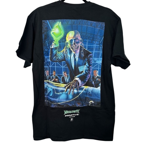 Primitive x Megadeath Loud as Ever Hangar Tee Sz SMALL - NEW - Picture 1 of 8
